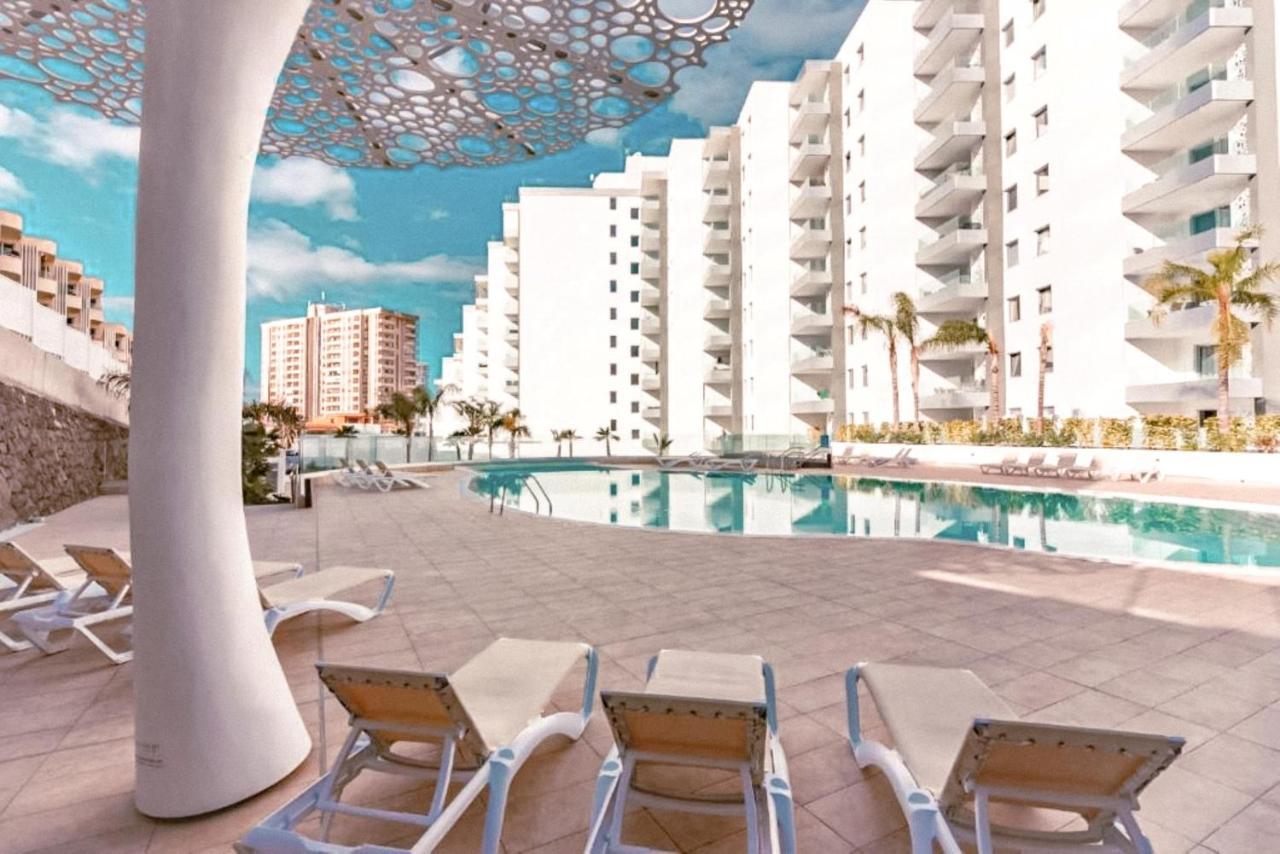 Apartmán Ocean Garden, Ac, Sun Terrace, Heated Pool, Parking, Pp901 Costa Adeje  Exteriér fotografie